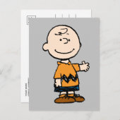 pinda's | Charlie Brown Briefkaart (Voorkant / Achterkant)