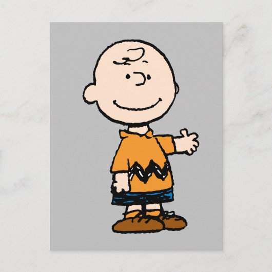 pinda's | Charlie Brown Briefkaart (Voorkant)