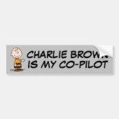 pinda's | Charlie Brown Bumpersticker (Voorkant)