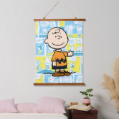 pinda's | Charlie Brown Comic Pattern Hangend Wandkleed (Slaapkamer)