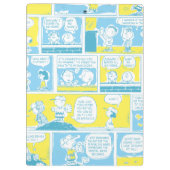 pinda's | Charlie Brown Comic Pattern Klembord (Achterkant)