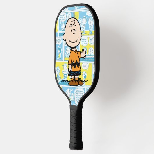 pinda's | Charlie Brown Comic Pattern Pickleball Paddle (Links)
