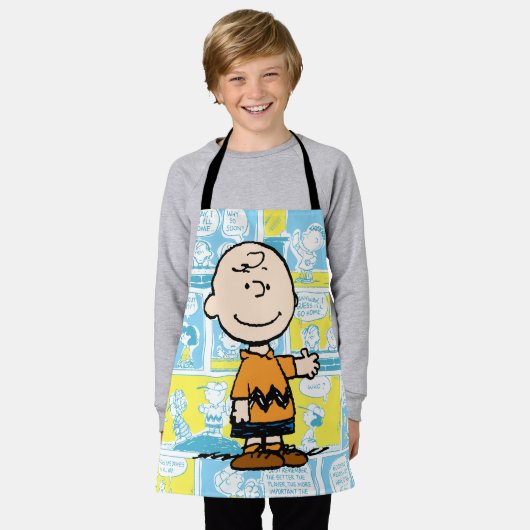 pinda's | Charlie Brown Comic Pattern Schort (Gedragen)