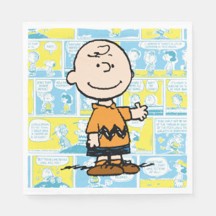 pinda's   Charlie Brown Comic Pattern Servet