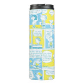 pinda's | Charlie Brown Comic Pattern Thermosbeker (Achterkant)