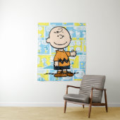 pinda's | Charlie Brown Comic Pattern Wandkleed (In situ)