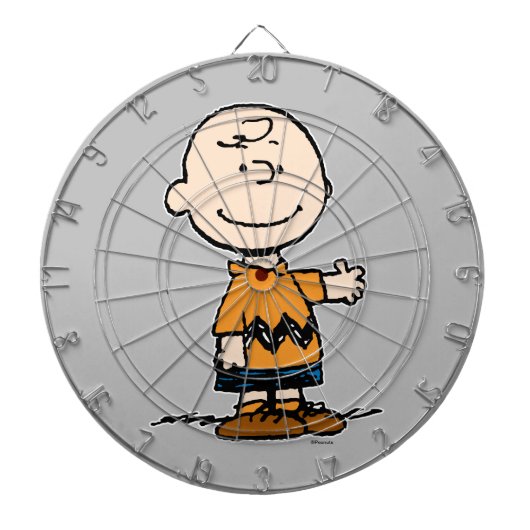 pinda's | Charlie Brown Dartbord (Voorkant)