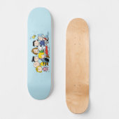 pinda's | Charlie Brown en Gang Persoonlijk Skateboard (Voorkant)