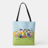 pinda's | Charlie Brown en Gang Tote Bag (Achterkant)