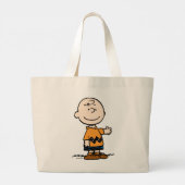 pinda's | Charlie Brown Grote Tote Bag (Achterkant)