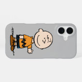 Pinda's | Charlie Brown iPhone 16 Hoesje (Achterkant horizontaal)