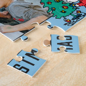 pinda's | Charlie Brown | Je bericht toevoegen Legpuzzel (Zijkant)