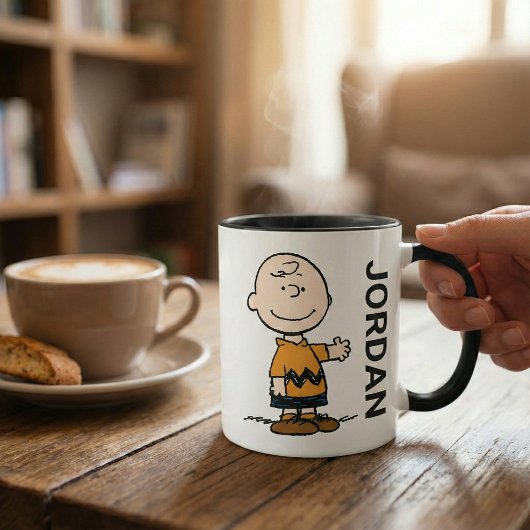 pinda's | Charlie Brown | Jouw namen toevoegen Mok