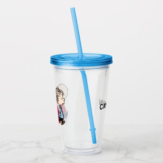 pinda's | Charlie Brown & Linus Acryl Drinkbeker (Links)