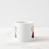 pinda's | Charlie Brown & Linus Espresso Kop (Voorkant)
