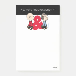 pinda's   Charlie Brown & Linus Post-it® Notes