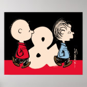 pinda's | Charlie Brown & Linus Poster (Voorkant)