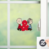 pinda's | Charlie Brown & Linus Raamsticker (Huis)