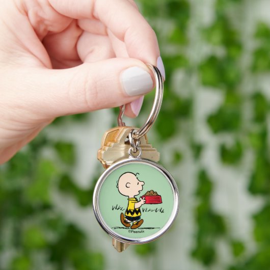 pinda's | Charlie Brown met Snoopy's Dish Sleutelhanger (Hand)