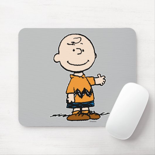 pinda's | Charlie Brown Muismat (Met muis)