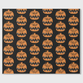 pinda's | Charlie Brown Oranje Pumpkin Cadeaupapier (Vlak)