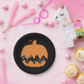pinda's | Charlie Brown Oranje Pumpkin Papieren Bordje (Feest)