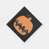 pinda's | Charlie Brown Oranje Pumpkin Servet (Hoek)
