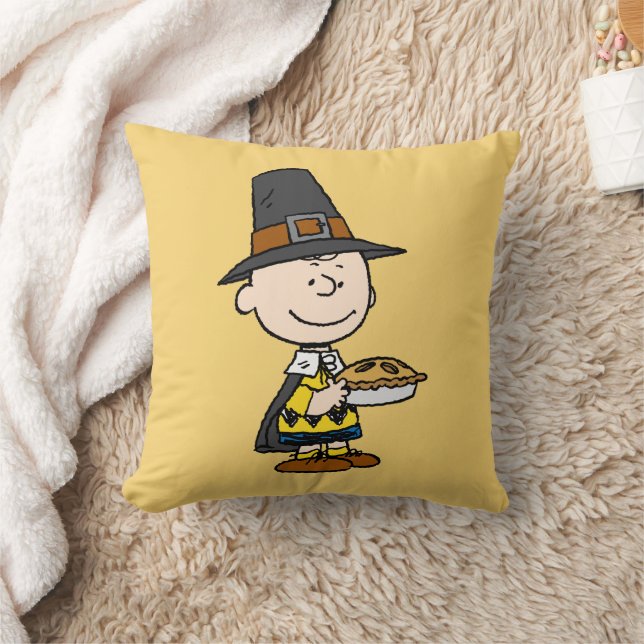 pinda's | Charlie Brown Pilgrim Kussen (Deken)