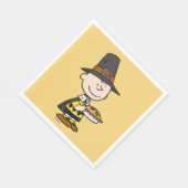 pinda's | Charlie Brown Pilgrim Servet (Hoek)