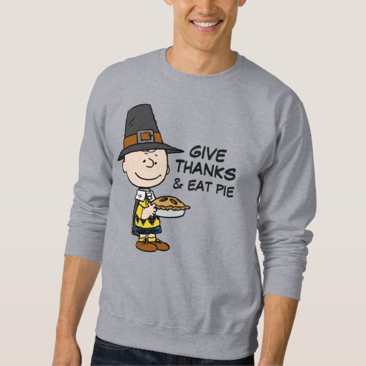pinda's | Charlie Brown Pilgrim Trui (Voorkant)