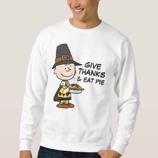 pinda's | Charlie Brown Pilgrim Trui (Voorkant)