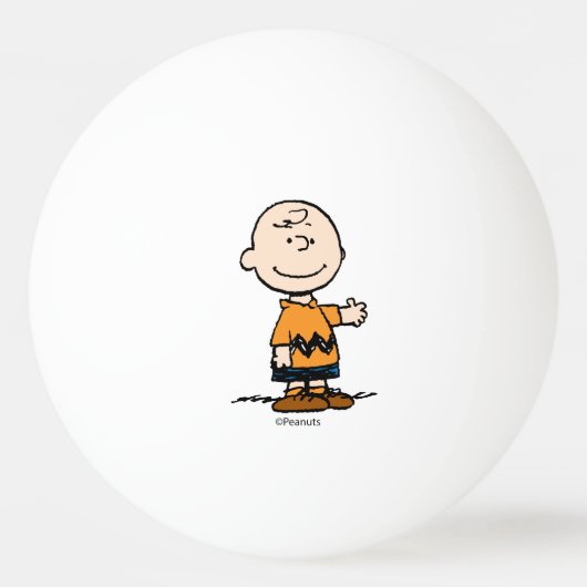pinda's | Charlie Brown Pingpongbal (Voorkant)