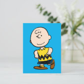 pinda's | Charlie Brown Portrait Briefkaart (Staand voorkant)