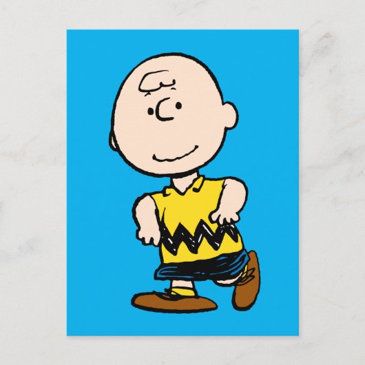 pinda's | Charlie Brown Portrait Briefkaart (Voorkant)