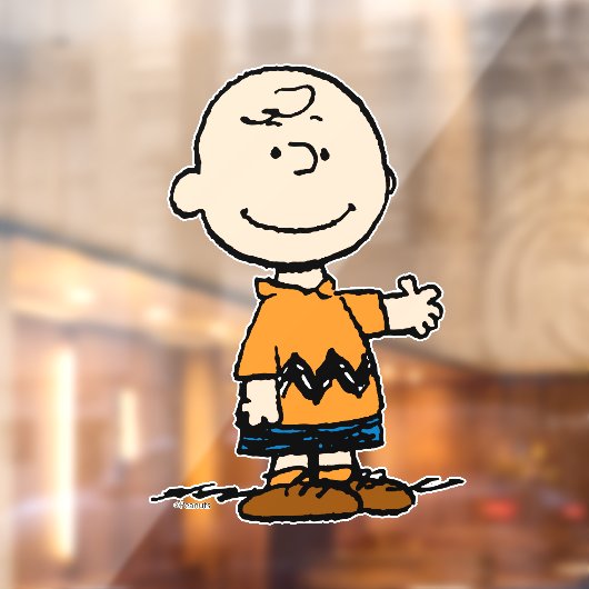 pinda's | Charlie Brown Raamsticker (Vel 2)