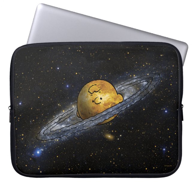 pinda's | Charlie Brown ruimed uit Laptop Sleeve (Voorkant)