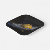 pinda's | Charlie Brown ruimed uit Papieren Bordje (Gebogen)