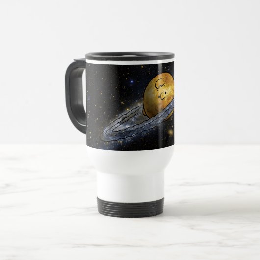 pinda's | Charlie Brown ruimed uit Reisbeker (Voorkant links)