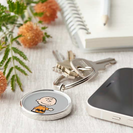 pinda's | Charlie Brown Sleutelhanger (Zijkant)