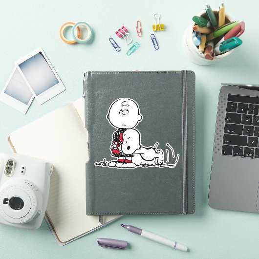PINDA'S | Charlie Brown & Snoopy Sticker (iPad Cover)