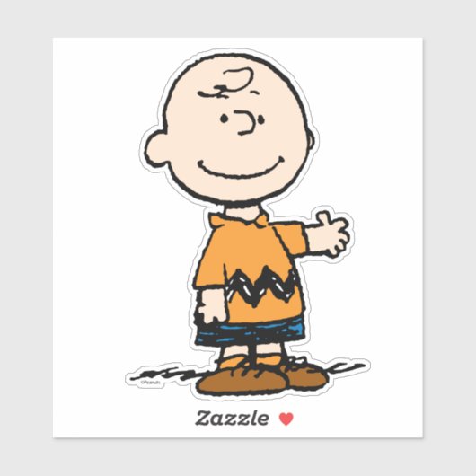 pinda's | Charlie Brown Sticker (Vel)