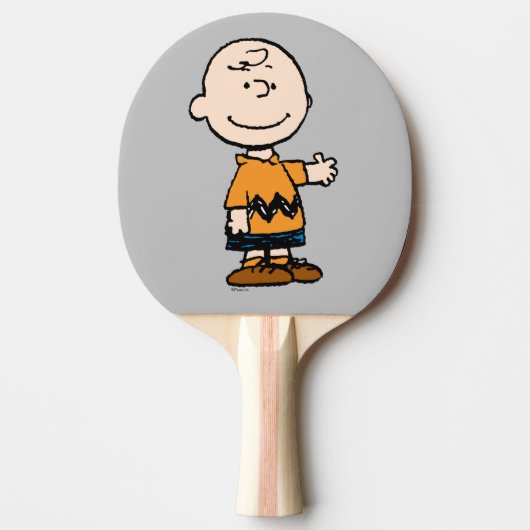pinda's | Charlie Brown Tafeltennisbatje (Voorkant)