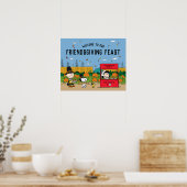pinda's | Charlie Brown Thanksgiving Feast Welcome Poster (Keuken)