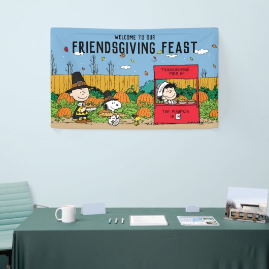 pinda's | Charlie Brown Thanksgiving Feast Welcome Spandoek (Beurs)