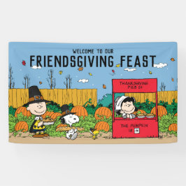 pinda's | Charlie Brown Thanksgiving Feast Welcome Spandoek