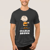 pinda's | Charlie Brown Tri-Blend Shirt (Voorkant)