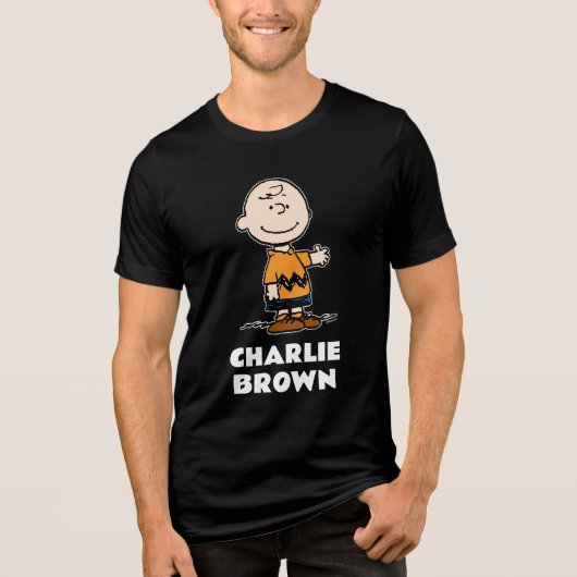 pinda's | Charlie Brown Tri-Blend Shirt (Voorkant)