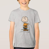 Pinda's | Charlie Brown Tri-Blend Shirt (Voorkant)