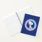 pinda's | Comfort & Beveiligingsbadge blauw Notitieboek (Binnen)