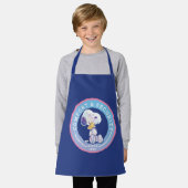 pinda's | Comfort & Beveiligingsbadge blauw Schort (Gedragen)